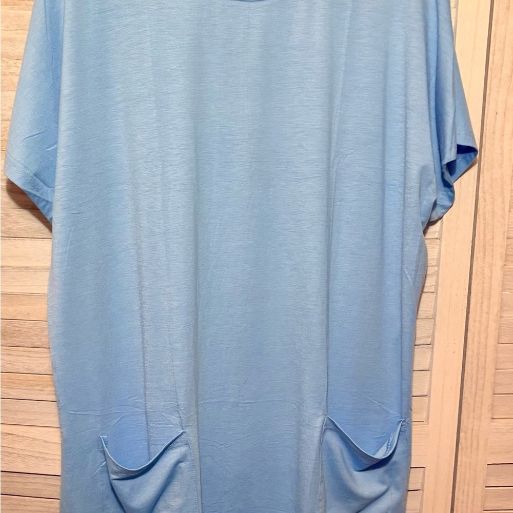 Light Blue Short Sleeve Women's Tee